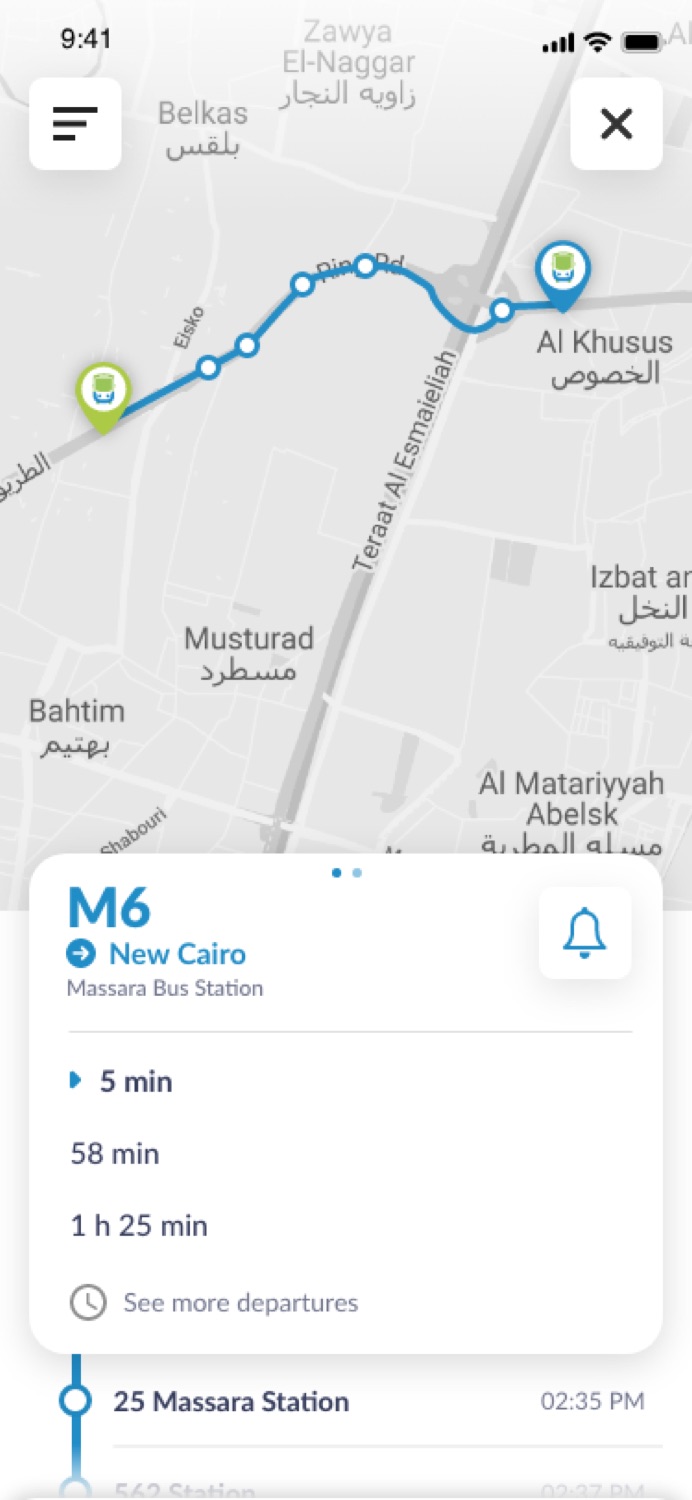 مواصلات مصر
